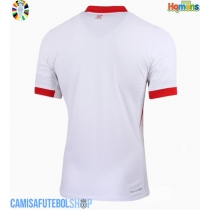 Camisa de time de futebol Polónia Replicas 1º Equipamento Europeu 2024 Manga Curta